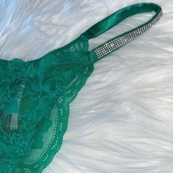New VS VERY SEXY Bombshell Add-2-Cups Push-Up Corset Top Green 32b & small - Picture 16 of 16